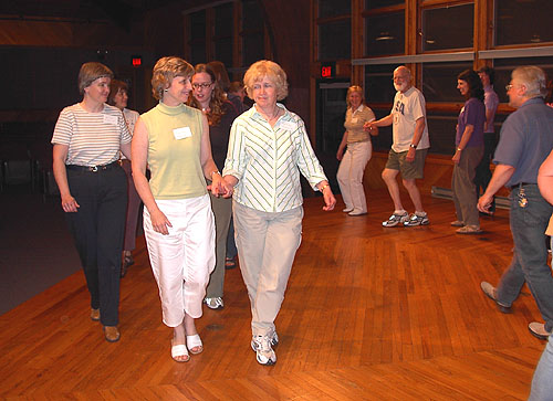 Baroque dancing class